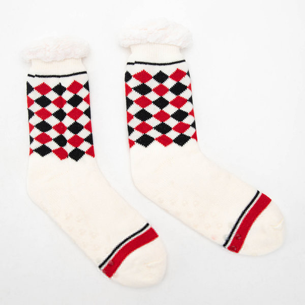 Women's winter socks with patterns - Underwear