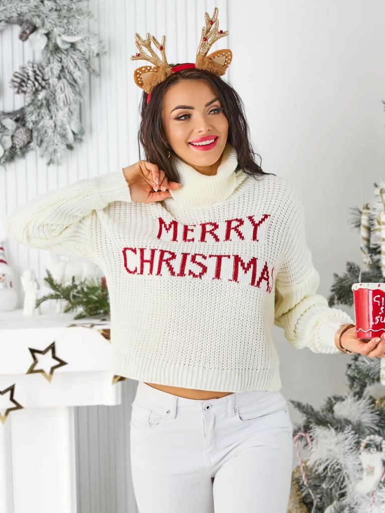 Royalfashion Женский рождественский свитер