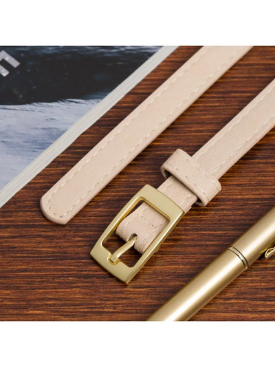 Royalfashion Women's narrow belt for pants