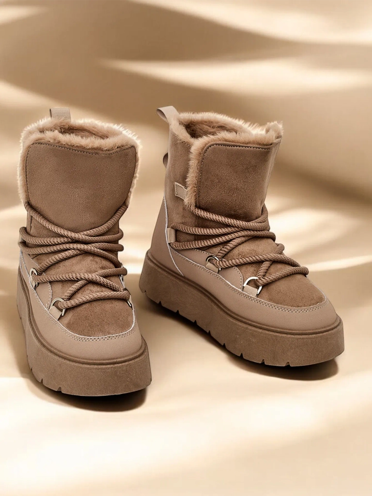 Royalfashion Fämi Lace-up Snow Boots Liloz