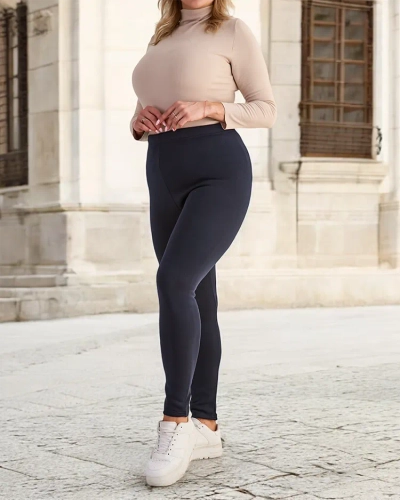 Royalfashion Naiste isoleeritud treggings püksid PLUS SIZE