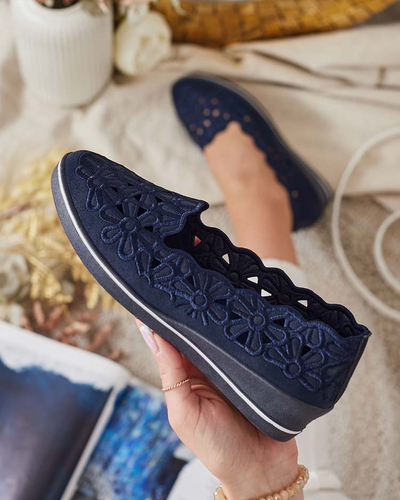 Royalfashion Женские полусапожки на низком каблуке Dellio