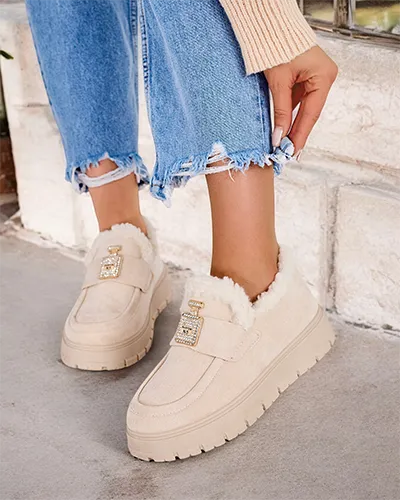 Royalfashion Women's insulated moccasins Viserr