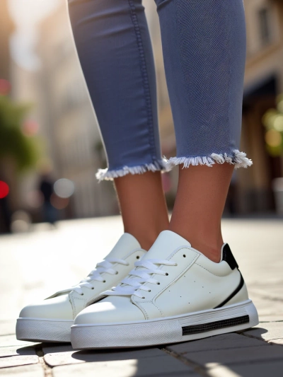 Royalfashion Women's Sneakers with Glitter Qestas