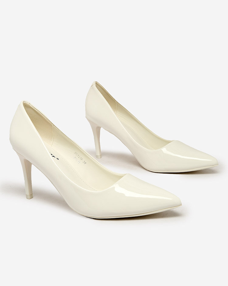 Royalfashion Women's lacquered pumps on a stiletto heel Emeriers