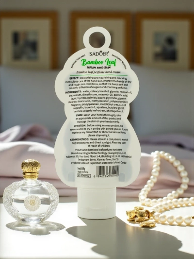 Sadoer Bamboo Leaf kätekreem 50 ml Panda pakendis – Aurelia Edition