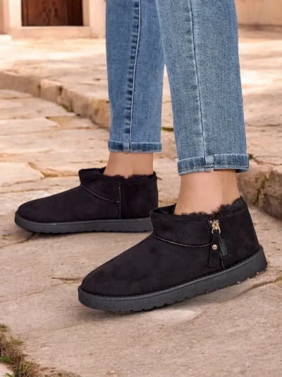 Royalfashion Short boots resembling women's snow boots Fefoz