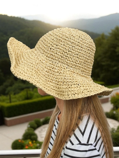 Royalfashion Women's Straw Hat Lila Sun