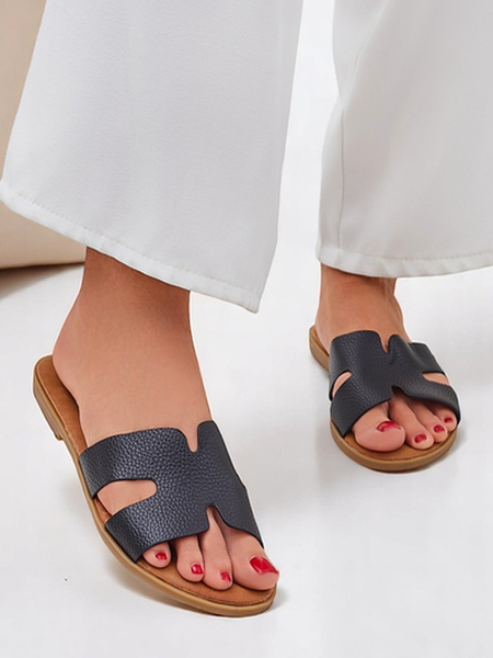 Royal Fashion Women's Flat Sole Casual Slippers