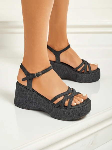 Royalfashion Naiste kiilkontsaga sandaalid Shadow Lift