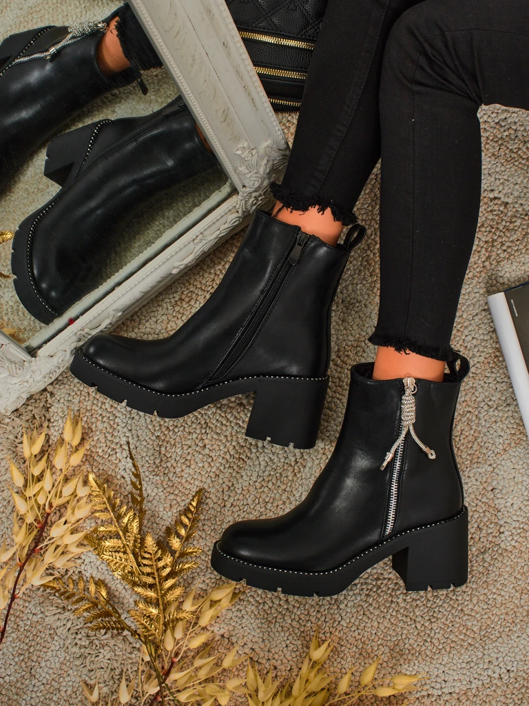 Women's heeled ankle boots Ashen Life