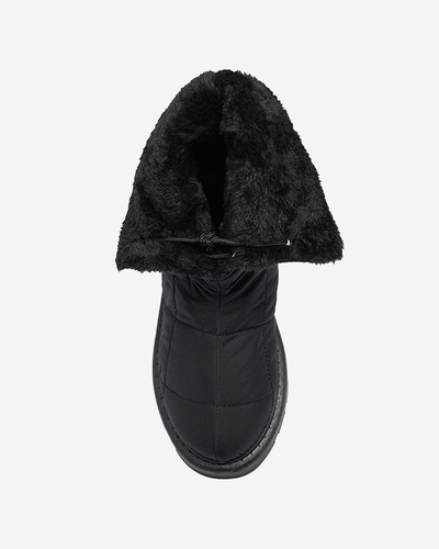 Royalfashion Black women's shoes a'la snow boots Amirfu