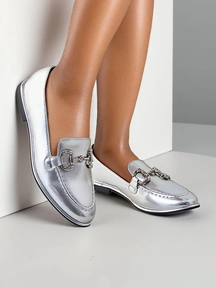 Royalfashion Naiste Mokassiinid Metalla