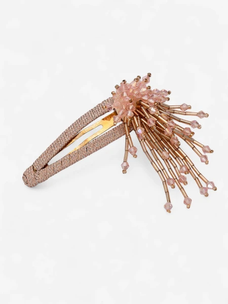 Royalfashion Beaded Hair Clip