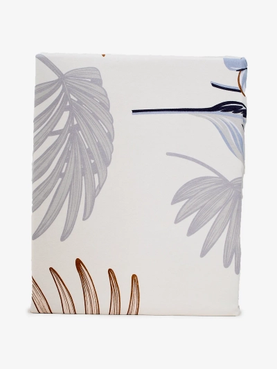 Royalfashion Mönstrad sängkläder med volang 160x200 3-delar set