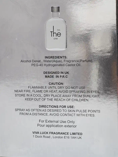 VV Love I'm The One Men's Eau de Toilette 100ml