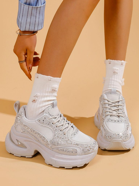 Кроссовки Royalfashion для женщин с стразами Bloss