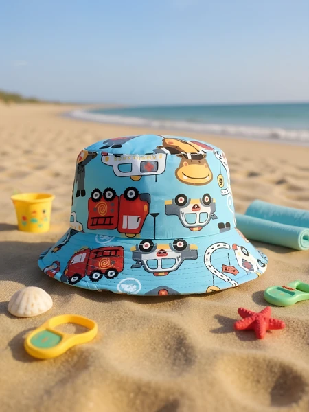 Royalfashion Children's Bucket Hat Happy Patches