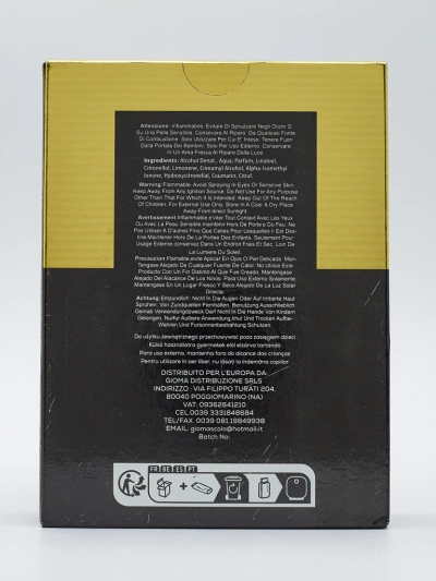 Вдохновленная парфюмированная вода для мужчин Top Bold