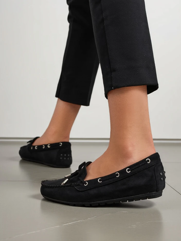 Royalfashion Naiste ökokunstvillased moccasinad Ziferte