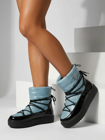 Royalfashion Naiste slip-on saapad a'la lumesaapad sinised Vevnose