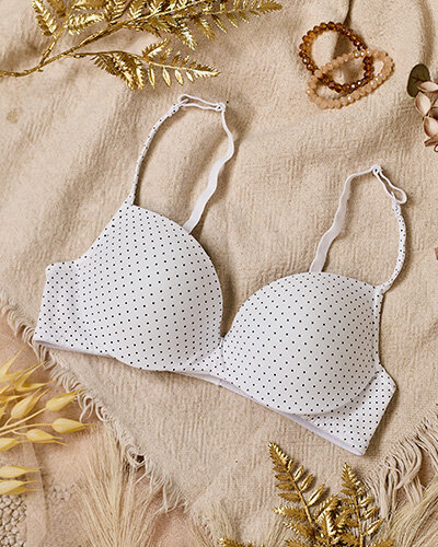 Royalfashion naiste täpiline rinnahoidja