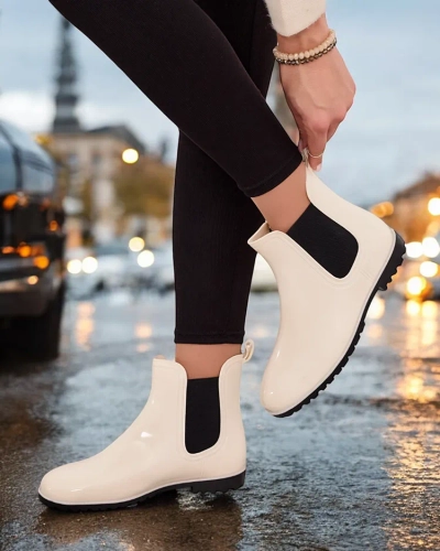 Royalfashion Lacquered women's Serisma wellingtons