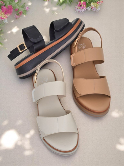 Kuninglik moenaiste sandaalid paksema tallaga Tulipp