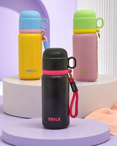 Royalfashion Thermal mug thermos with cup Happy Smile
