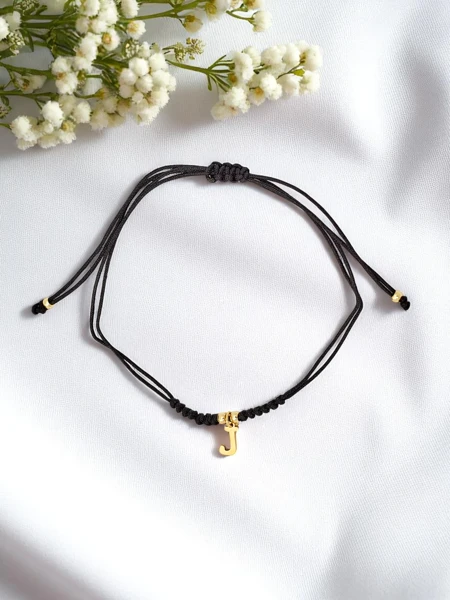 Women's bracelet with the letter J