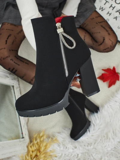 Женские ботильоны Marellin из экокожи на каблуке