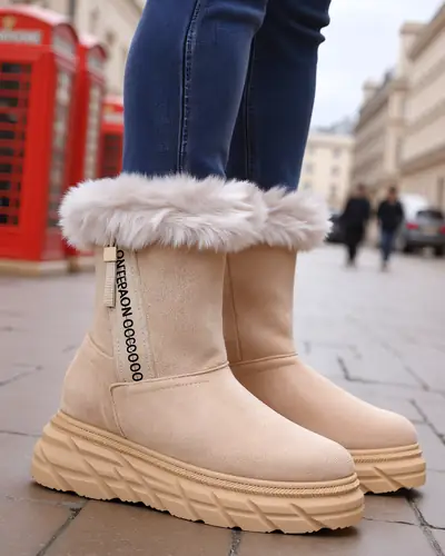 Royalfashion Женские зимние сапоги Zebio