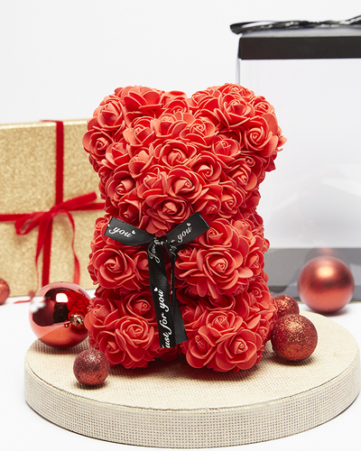 Red Rose Teddy Bear - Accessories