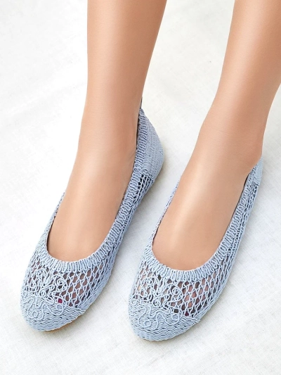 Royalfashion Naiste perforatsiooniga ballerinad Annete