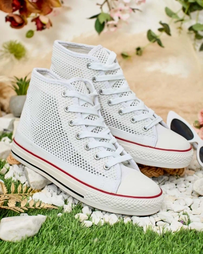 Royalfashion Women's Nizzef openwork sneakers