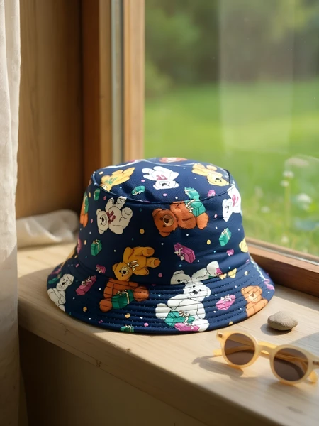 Royalfashion Children's Bucket Hat Color Bucket