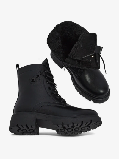 Eko-nahast paeltega naiste poolsaapad Nometa