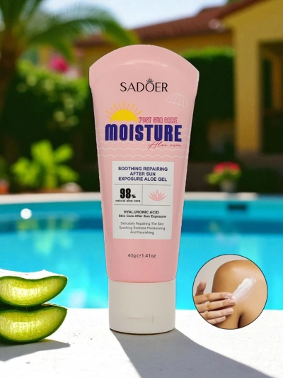 Moisturizing After-Sun Cream with Hyaluronic Acid