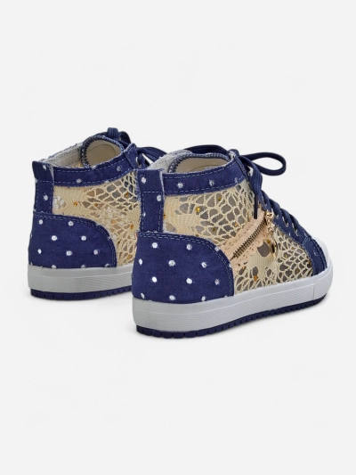 Royalfashion High women's sneakers a'la Jeans