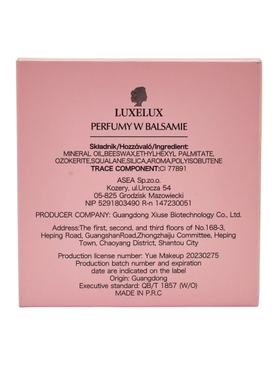 Balm Perfume inspired by LUXELUX