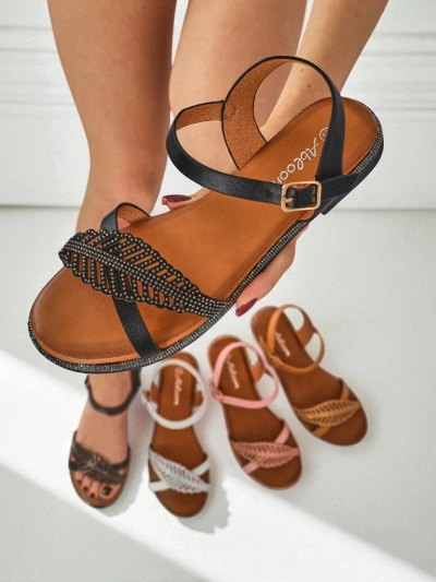 Royalfashion Women's Willow Grace Flat Sandals