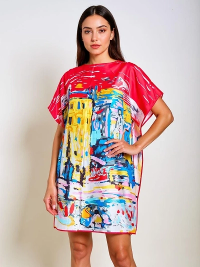Платье Парео Callista от Royalfashion – красочное, универсальное, до колен
