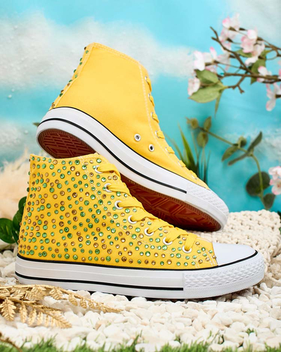 Royalfashion Women's sequined sneakers Shis