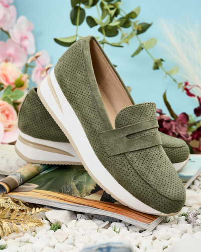 Royalfashion Naiste madala kontsaga mokassinid Sirn