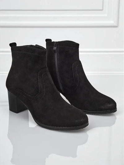 Naiste öko-seemisnahast kontsaga poolsaapad Crimson Echo