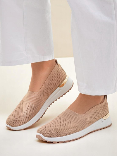 Royalfashion Women's fabric slip-on shoes Perfeti