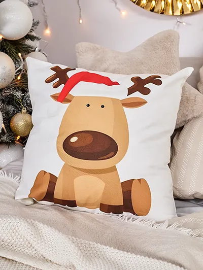 Royalfashion Decorative Christmas pillowcase