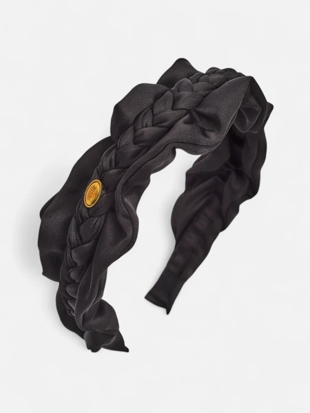 Royalfashion Hairband with braided plait and gathers