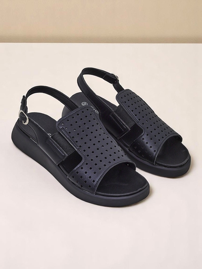 Royalfashion Women's BreezyStep Thick Sole Sandals