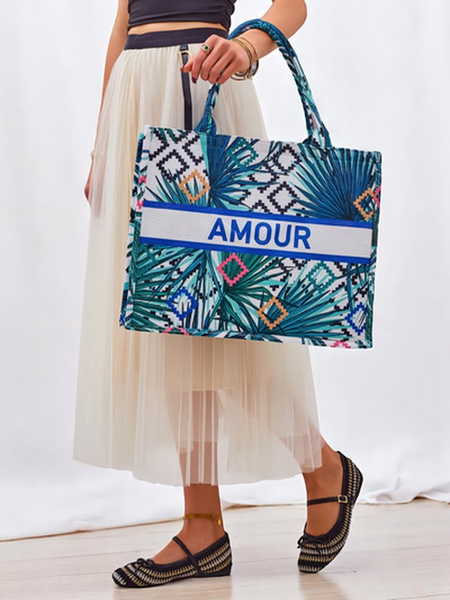 Royal Fashion Fabric Handbag Amour Vibes